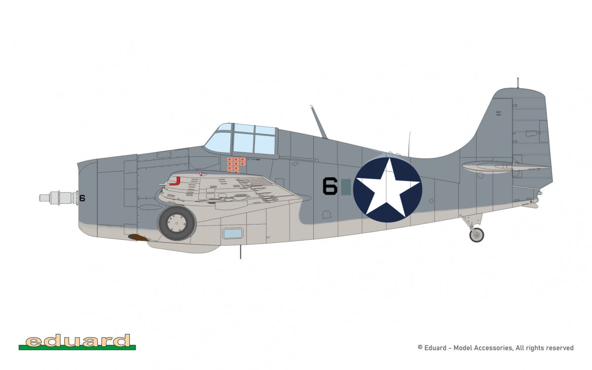 Eduard 84204 F4F-4 Wildcat Late - The Weekend Edition 1/48 – zdjęcie 6