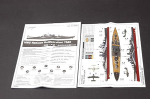 Trumpeter 05765 HMS Renown (1945) 1/700 – zdjęcie 3