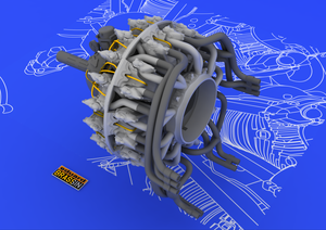 Eduard 648056 R-2800-10 engine 1/48 (Eduard) – zdjęcie 6