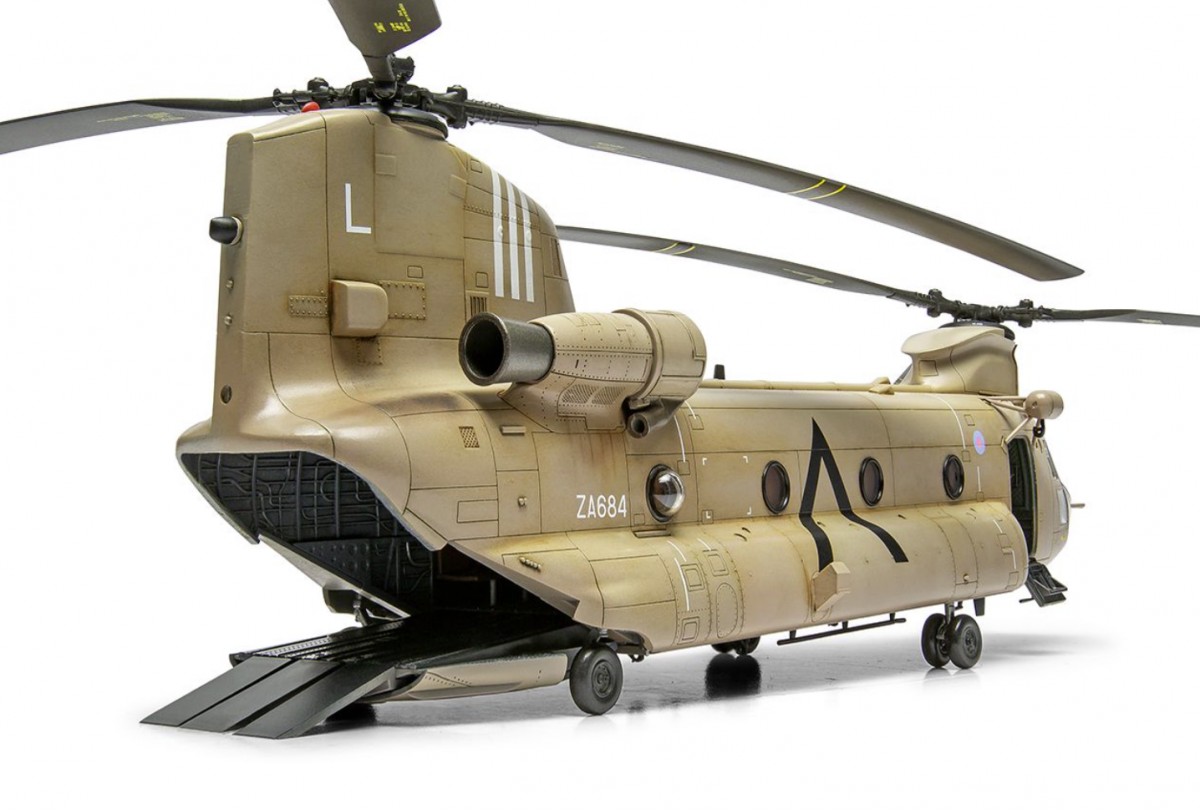 Airfix 06023 Boeing Chinook HC.1 1/72 – zdjęcie 8