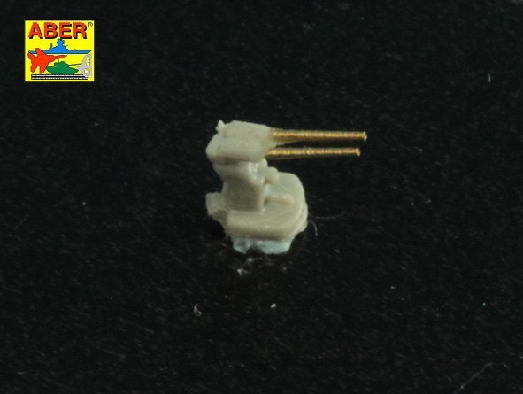 Aber 1/700L-40 Set of 16 pcs 3.7 cm Flak 42 gun barrels for German war ships 1/700 – image 3