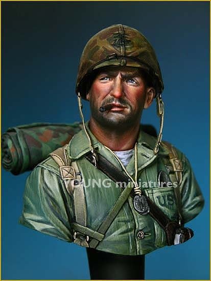 Young Miniatures YM1813 SUSMC IWOJIMA 1945 1/10 – zdjęcie 6