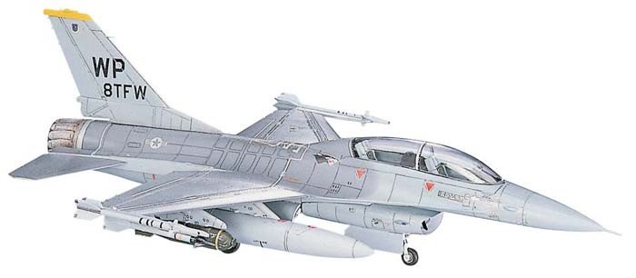 Hasegawa D14 F-16B Plus F.Falcon 1/72 – zdjęcie 2