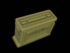 Panzer Art RE35-393 US ammo boxes for 0.3 ammo (metal pattern) 1/35 – image 2