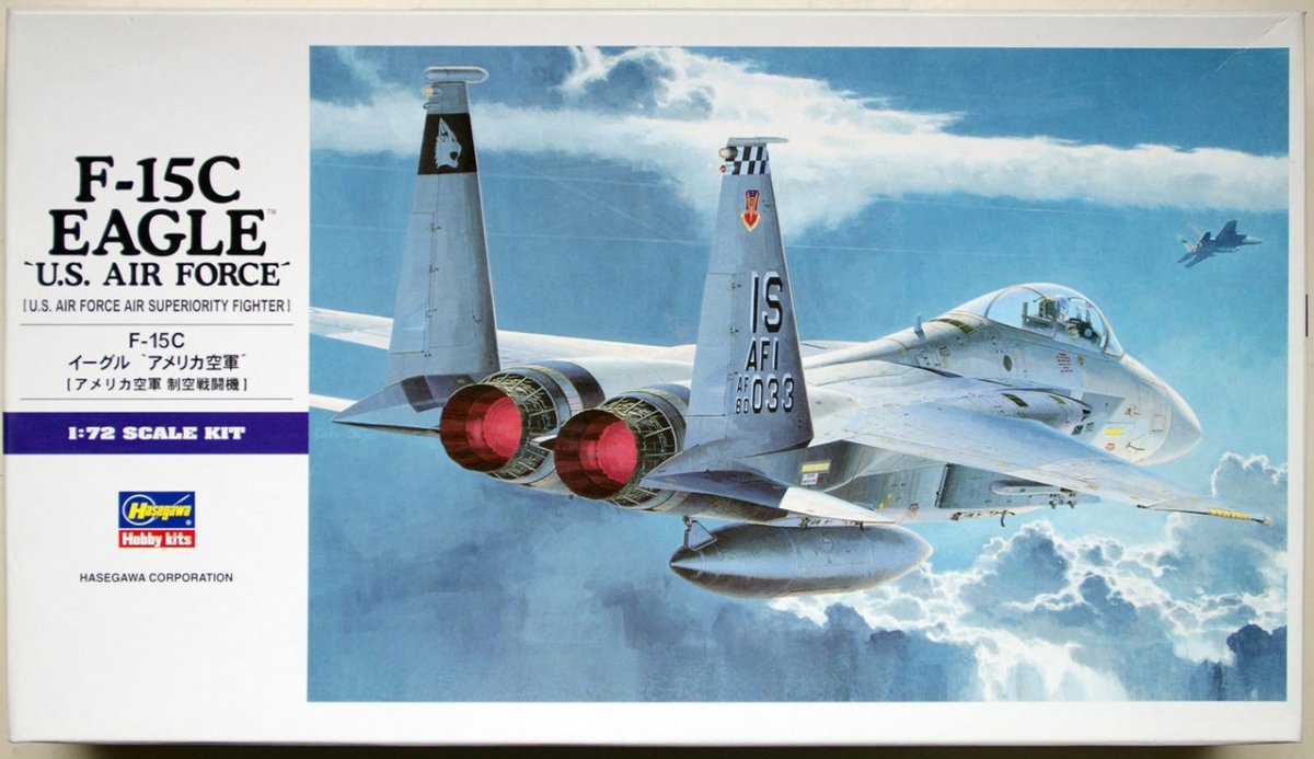 Hasegawa E13 F-15C Eagle 1/72