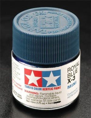 Tamiya X3 Royal Blue (81503) Acrylic paint 10ml – zdjęcie 3