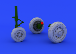 Eduard 648176 F-104 undercarriage wheels early 1/48 (Hasegawa) – zdjęcie 6