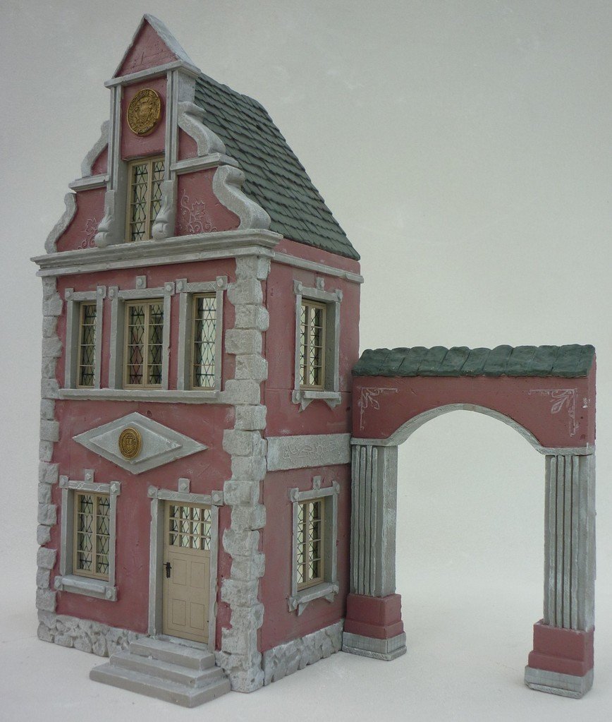 RT-Diorama 35213 City House No.2 with archway 1/35 – zdjęcie 12