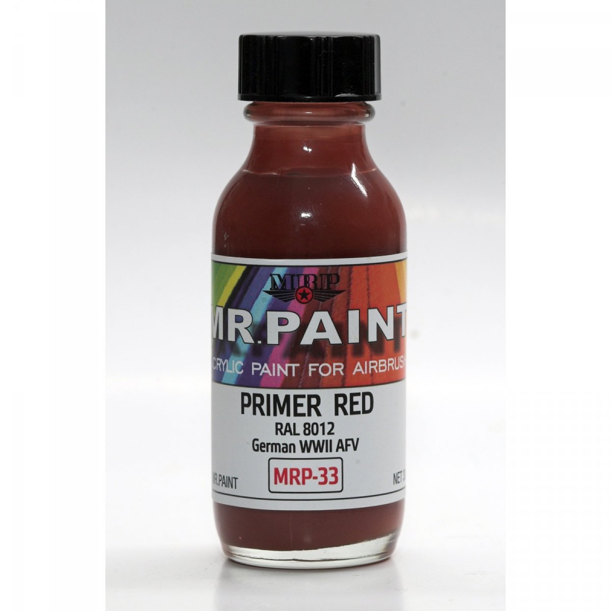 MR. Paint MRP-033 Primer Red RAL 8012WWII German AFV 30ml – zdjęcie 2