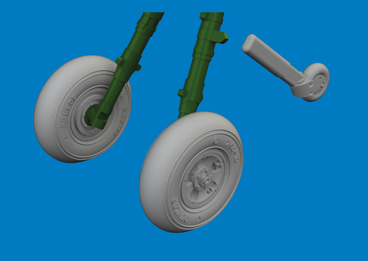 Eduard SIN67238 Supermarine Spitfire Mk.Vb - Big Sin Set with Fishtail Exhausts for EDUARD 1/72 – obrázek 4
