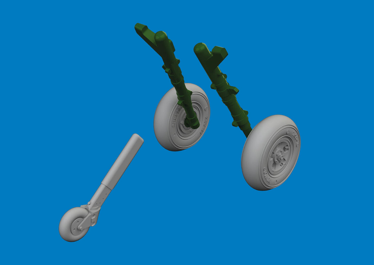 Eduard SIN67238 Supermarine Spitfire Mk.Vb - Big Sin Set with Fishtail Exhausts for EDUARD 1/72 – obrázek 5