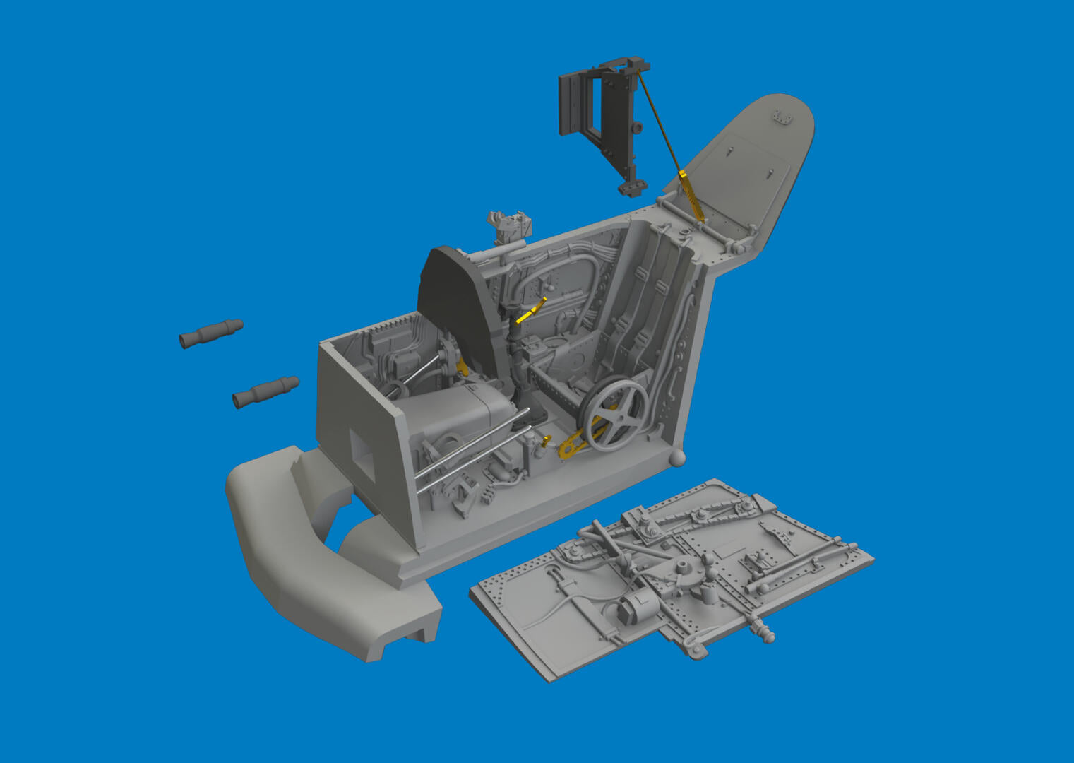 Eduard 672459 Bf 109K-4 cockpit PRINT for Eduard 1/72 – zdjęcie 2