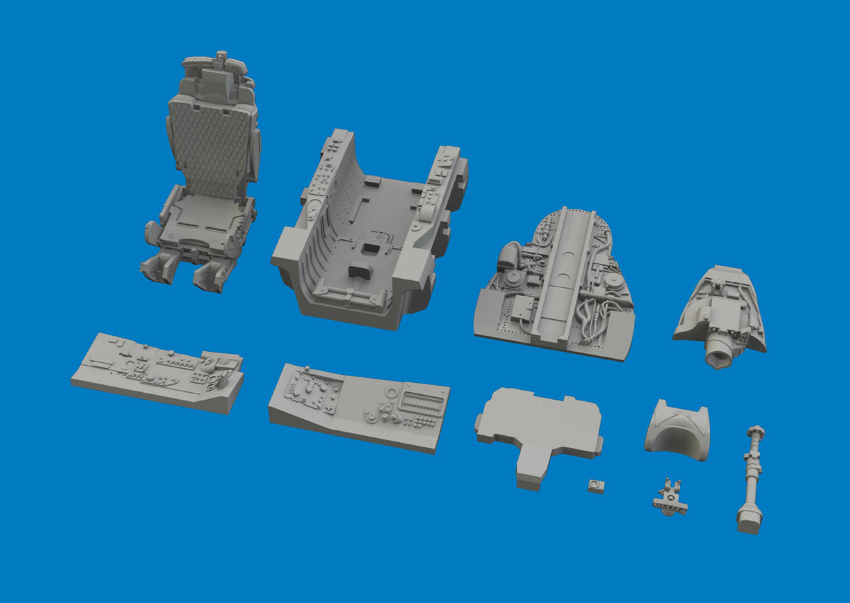 Eduard 672466 MiG-21R cockpit for EDUARD 1/72 – obrázek 3