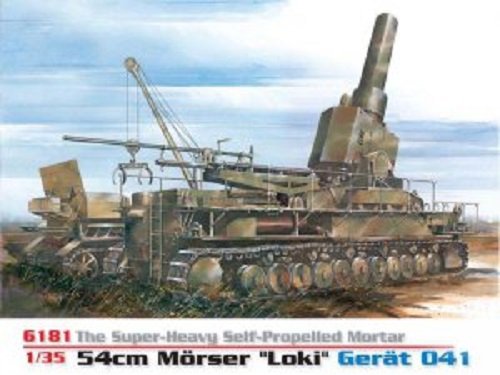 Dragon 6181 54cm Morser Loki Gerat 041 1/35