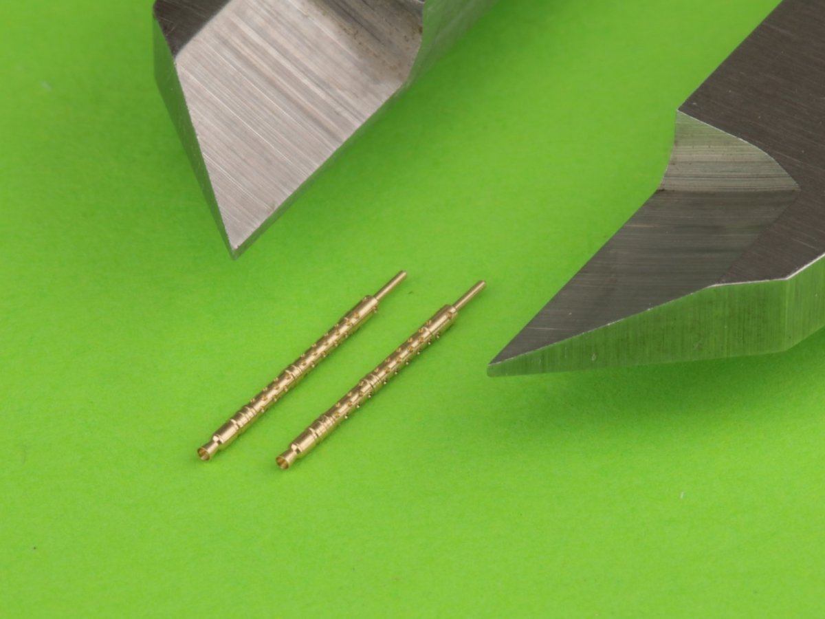 Master GM-72-024 MG-34 (7.92mm) - German machine gun barrels - version with drilled cooling jacket - used by infantry and on early tanks (2pcs) 1/72 – zdjęcie 3