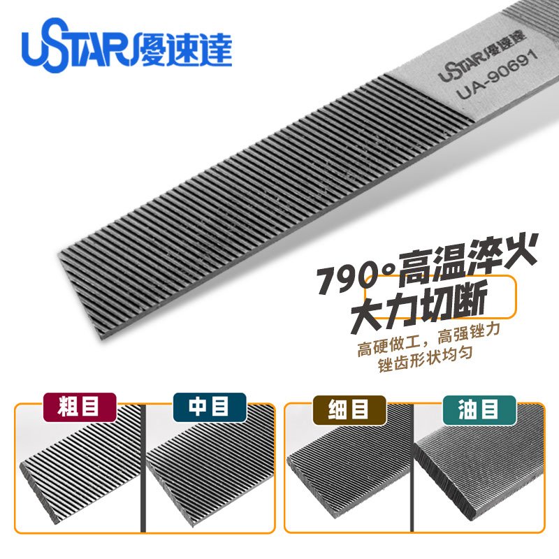 U-Star UA-90691 Multi-size File / Zestaw pilników o różnych gradacjach – immagine 4