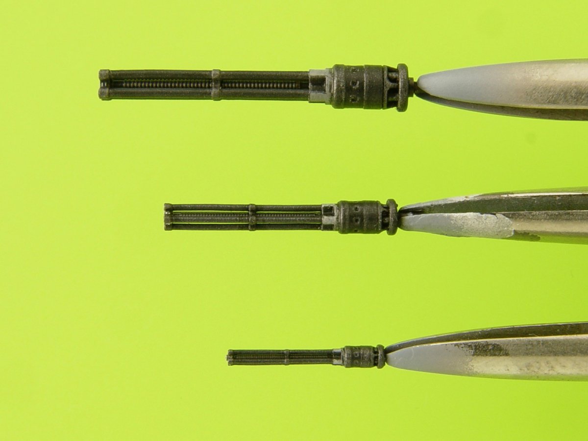Master AM-72-110 Mi-24 (Hind D/E) - JakB-12.7 machine gun barrel and DUAS probe (metal and resin parts) 1/72 – zdjęcie 9