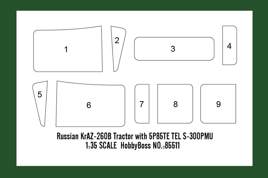 Hobby Boss 85510 Russian KrAZ-260 Cargo Truck 1/35 – zdjęcie 12