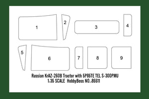 Hobby Boss 85510 Russian KrAZ-260 Cargo Truck 1/35 – zdjęcie 12
