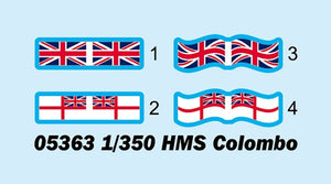 Trumpeter 05363 HMS Colombo 1/350 – zdjęcie 4