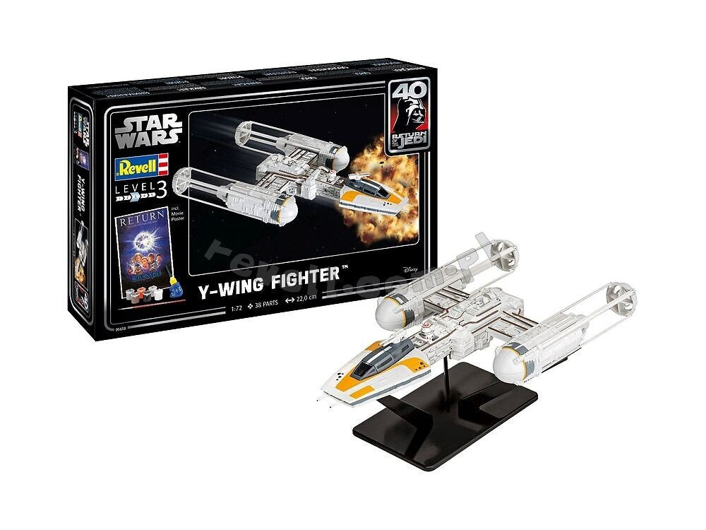 Revell 05658 Y-wing Fighter STAR WARS SET 1/106 – zdjęcie 2