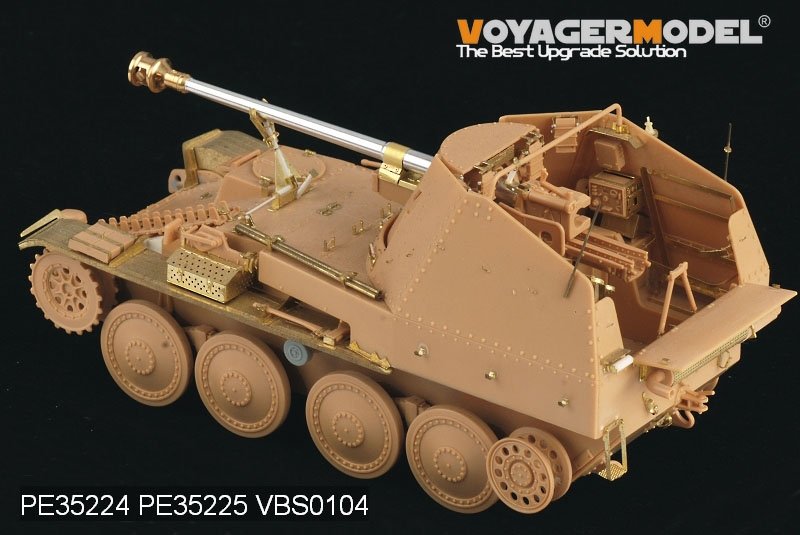 Voyager Model PE35225 WWII German Marder III M Fenders for TAMIYA 35255 1/35 – zdjęcie 3