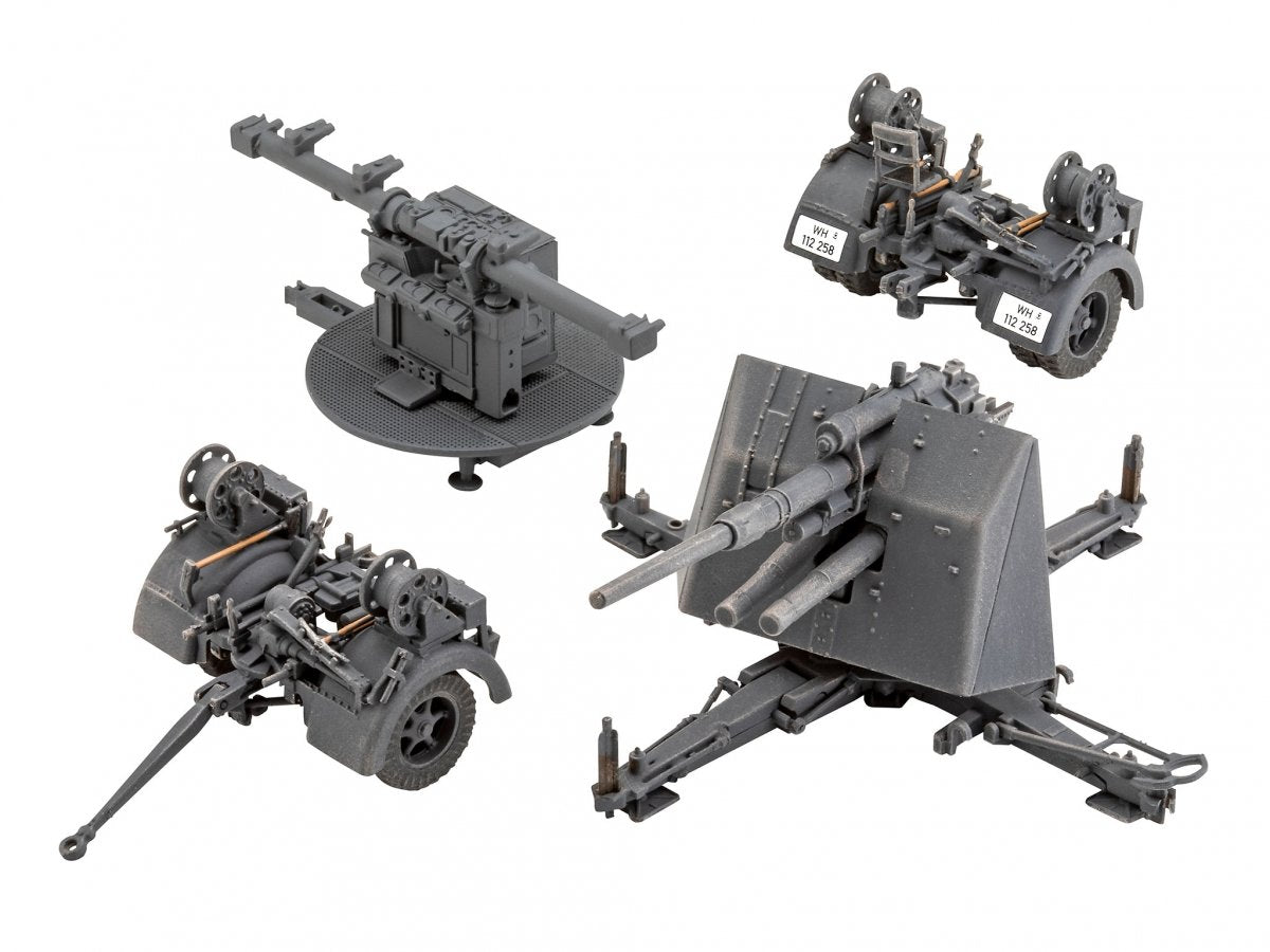 Revell 03325 8,8 cm Flak 37 + Sd.Anh.202 1/72 – zdjęcie 3