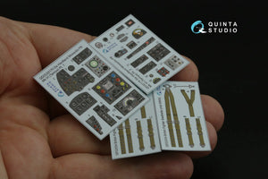 Quinta Studio QD32170 DH Mosquito FB Mk.VI 3D-Printed &amp;amp; coloured Interior on decal paper (Tamiya) 1/32 – zdjęcie 6