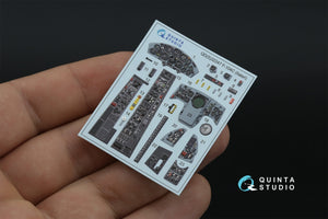 Quinta Studio QDS-32247 F-104C 3D-Printed &amp;amp; coloured Interior on decal paper (Italeri) (Small version) 1/32 – zdjęcie 4