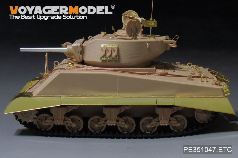 Voyager Model PE351047 WWII US M4A3E2 JUMBO Track Covers（For MENG TS-045）1/35 – zdjęcie 3