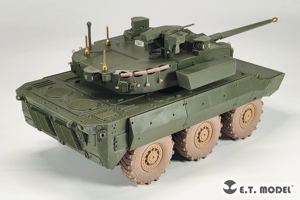 E.T. Model P35-167 Modern French AMX-10RCR Tank Destroyer Sagged wheels 1/35 – zdjęcie 5