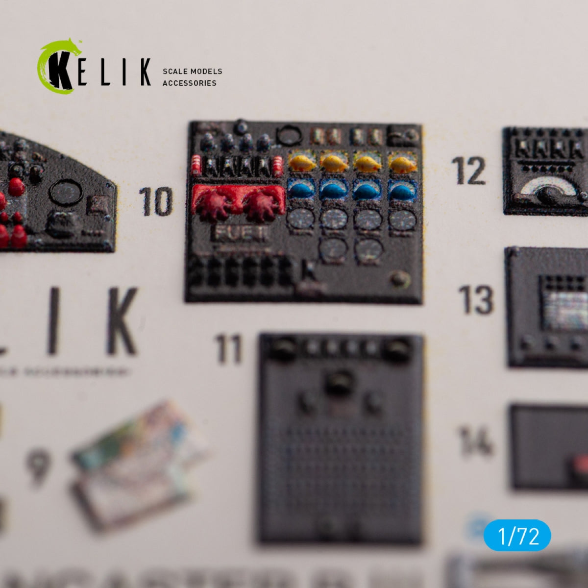 KELIK K72158 AVRO LANCASTER B.III - interior 3D decals for Airfix kit 1/72 – image 2