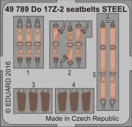 Eduard BIG49163 Do 17Z-2 1/48 ICM – immagine 3