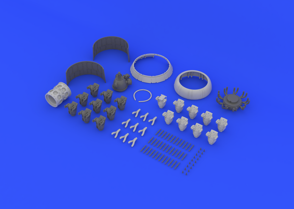 Eduard 632032 F4U-1 engine 1/32 (Tamiya) – zdjęcie 7