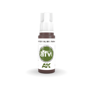 AK Interactive AK11329 RAL 8013 Rotbraun 17ml – zdjęcie 2