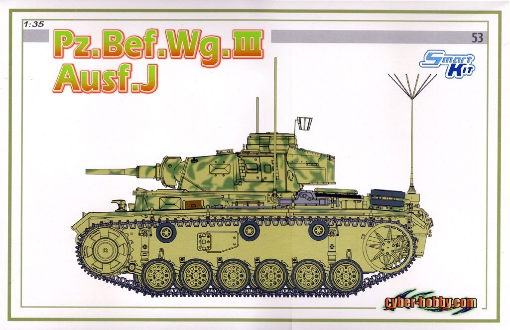 Cyber Hobby 6544 Pz.Bef.Wg.III Ausf.J 1/35