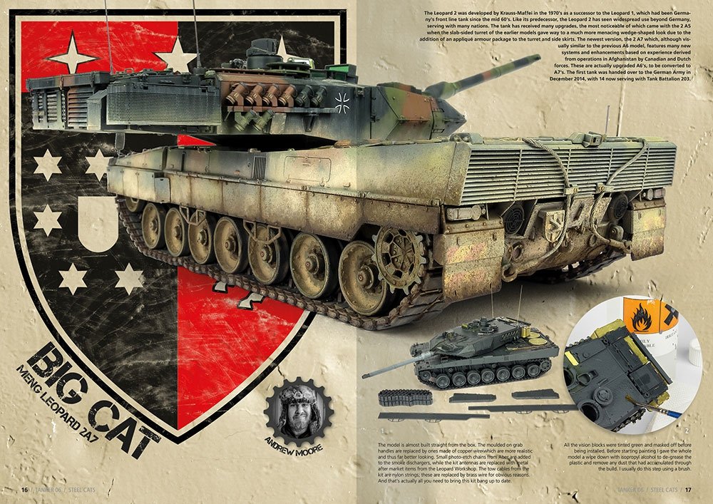 AK Interactive AK4826 TANKER 06: STEEL CATS (English) – Bild 2