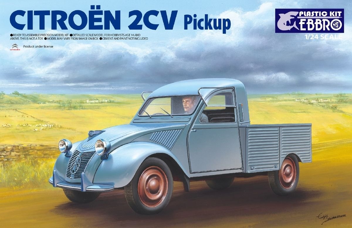 Ebbro 25004 Citroen 2CV Pick up 1/24