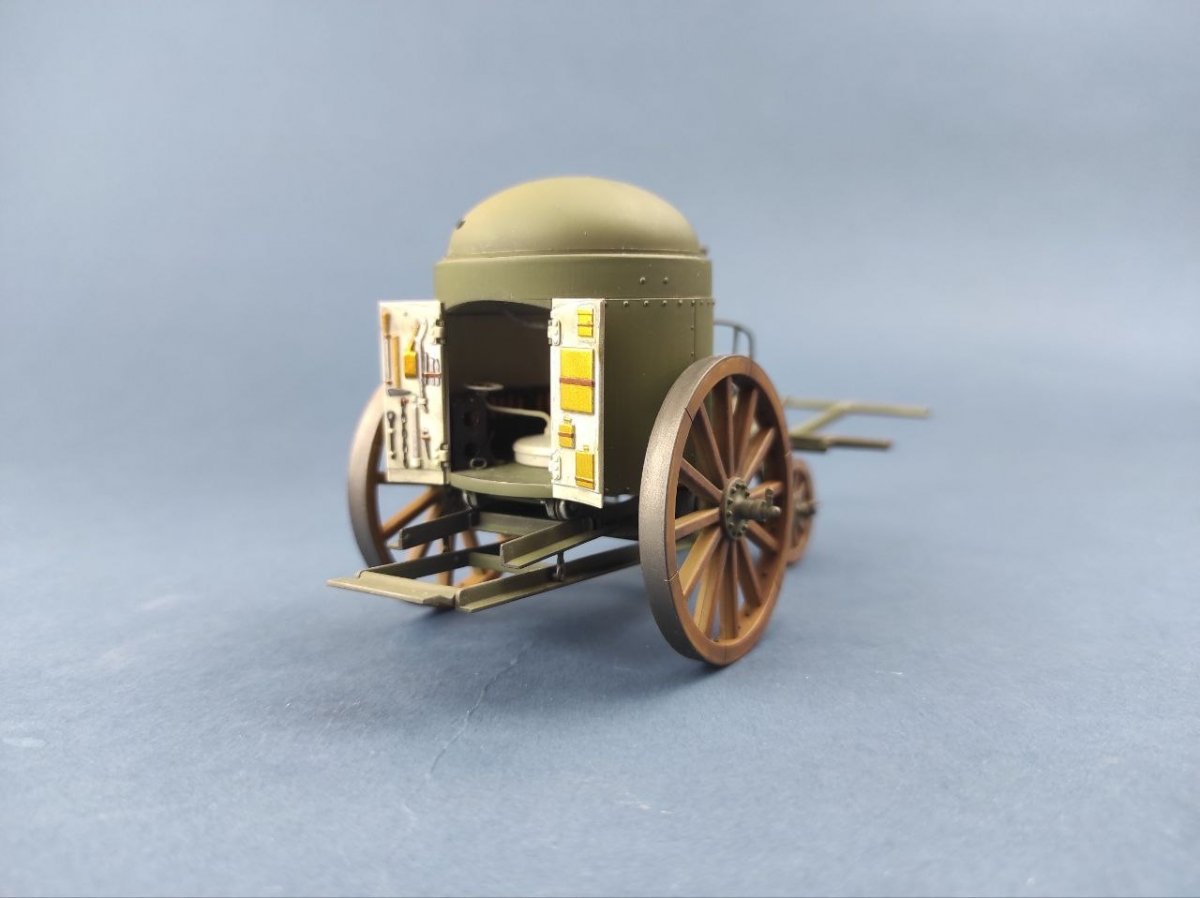 Copper State Models 35011 5,7cm Gruson Fahrpanzer 1/35 – zdjęcie 5
