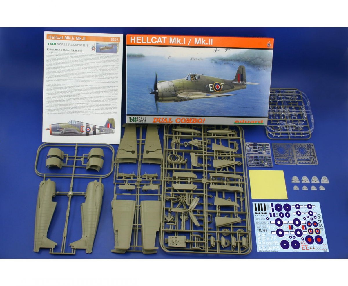 Eduard 8223 HELLCAT Mk. I/Mk. II DUAL COMBO 1/48 – image 2