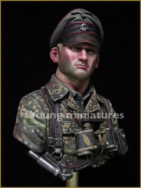 Young Miniatures YM1831 German Waffen SS Officer 1944 1/10 – zdjęcie 8