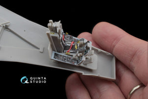 Quinta Studio QD48035 F-16С 3D-Printed &amp;amp; coloured Interior on decal paper (for Hasegawa kit) 1/48 – zdjęcie 3