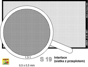 Aber S-19 Net with interlaced mesh 0,5 x 0,5 mm – immagine 2