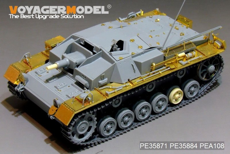 Voyager Model PE35871 WWII German StuG.III Ausf.C/D Basic for DRAGON 1/35 – zdjęcie 2