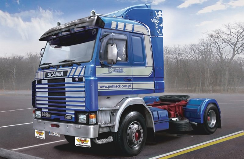 Italeri 3910 SCANIA 143M TOPLINE 4x2 1/24