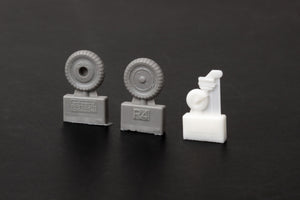 Eduard 672405 Bf 109G-6 wheels Tamiya 1/72 – zdjęcie 4