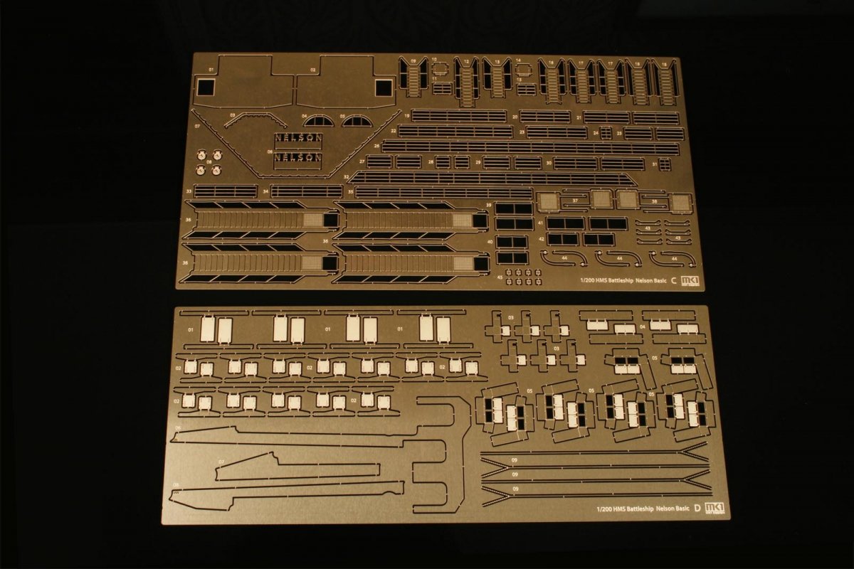 MK1 Design MD-20010 HMS Nelson DX Pack 1/200 – zdjęcie 11