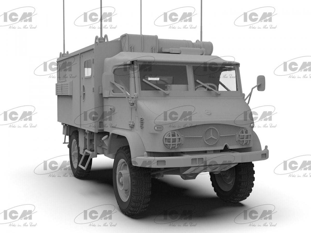 ICM 35137 Unimog S 404 German Military Radio Truck 1/35 – image 3