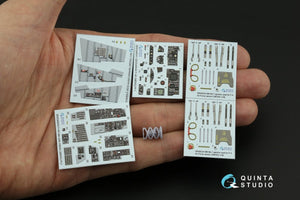 Quinta Studio QD+48342 F-4G late 3D-Printed &amp;amp; coloured Interior on decal paper (Meng) (with 3D-printed resin parts) 1/48 – zdjęcie 4