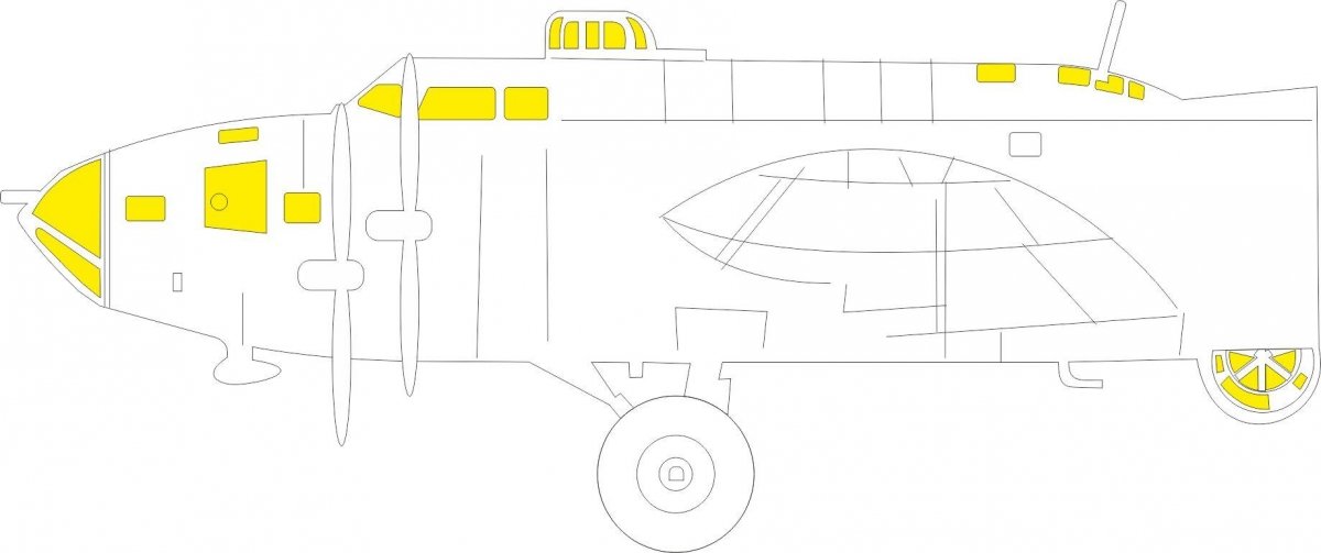 Eduard 644114 B-17F LööKplus HKM 1/48 – image 3